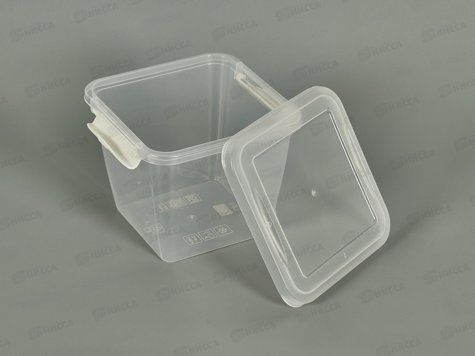 Контейнер д/прод. &quotHELSINKI&quot 1л квадрат с защ РТ501010999 *20