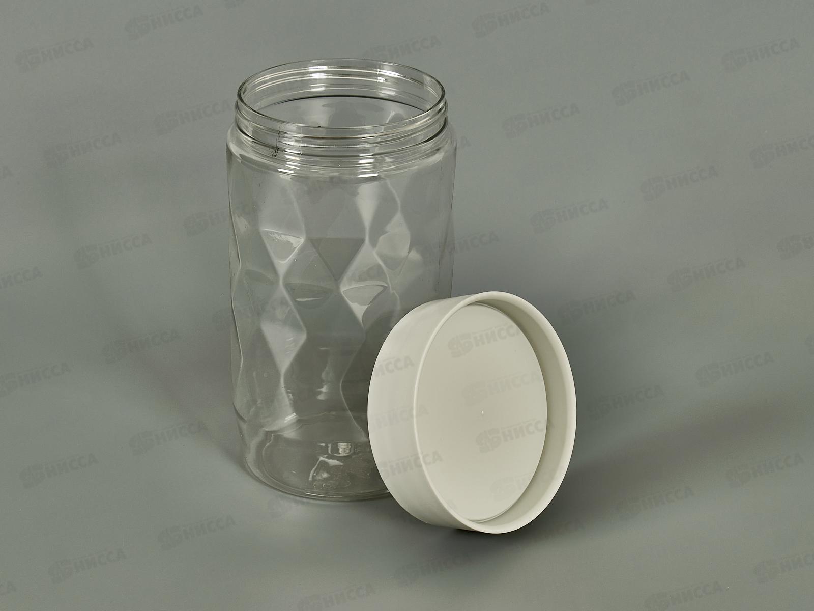 Банка д/сып прод 1л &quotPlast Team&quot пепельный жемчуг РТ170210024