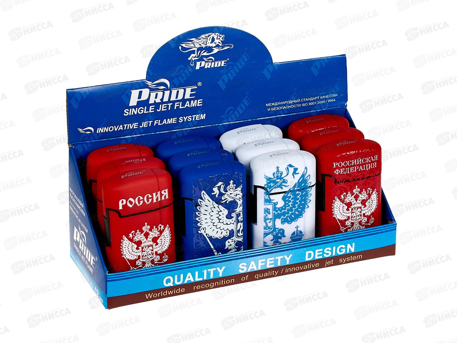 Зажигалка Pride EWT-600 Russia 82329  *12