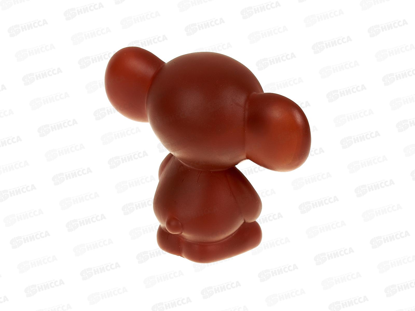 Игрушка пластизоль для ванны Чебурашка, в сетке, YF-5R-LK-3-WOD