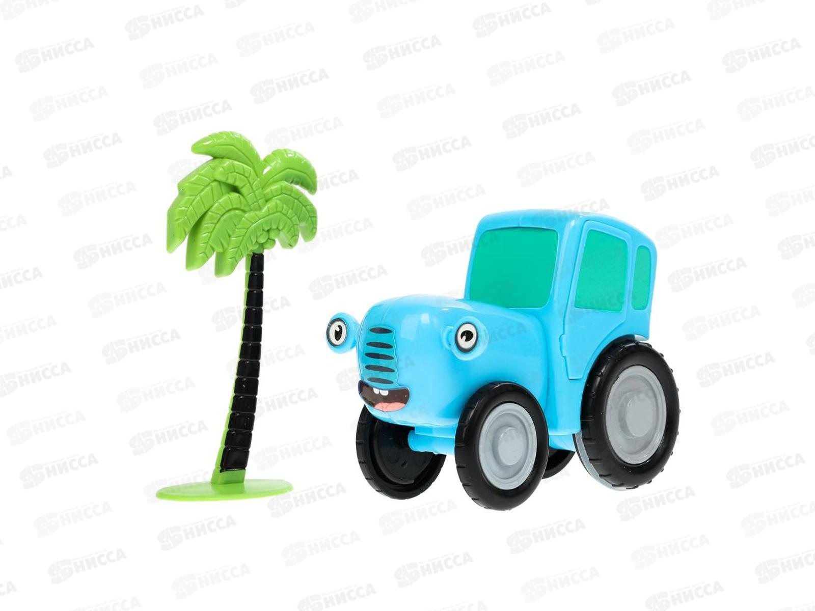 Железная дорога Синий трактор, 9см, 2381900-R-WOD, 387321