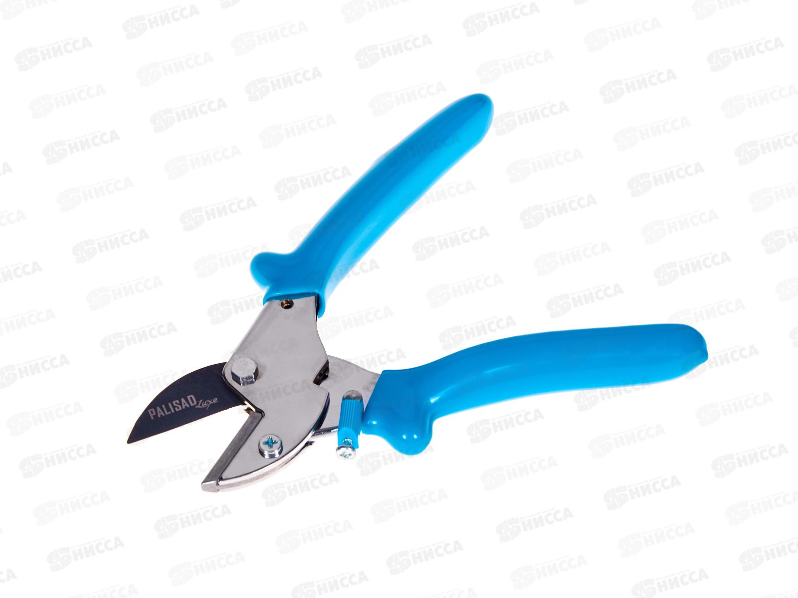 Секатор с наковальней, 170мм, усиленный, рукоятки в ПВХ-оболочке/Palisad 605235