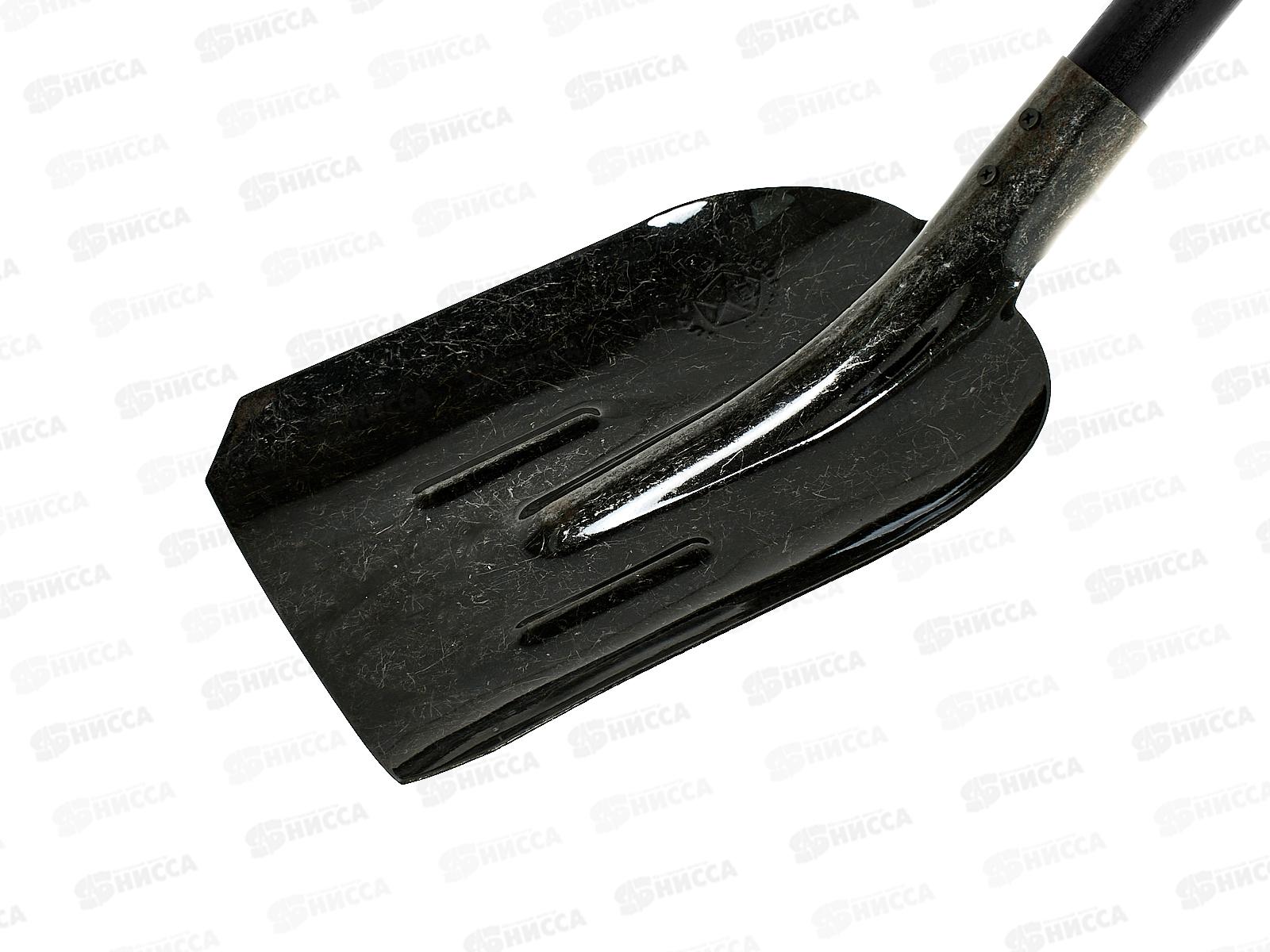 Лопата совковая 235х285х1430мм, ребра жесткости, черенок, LUXE, 61304