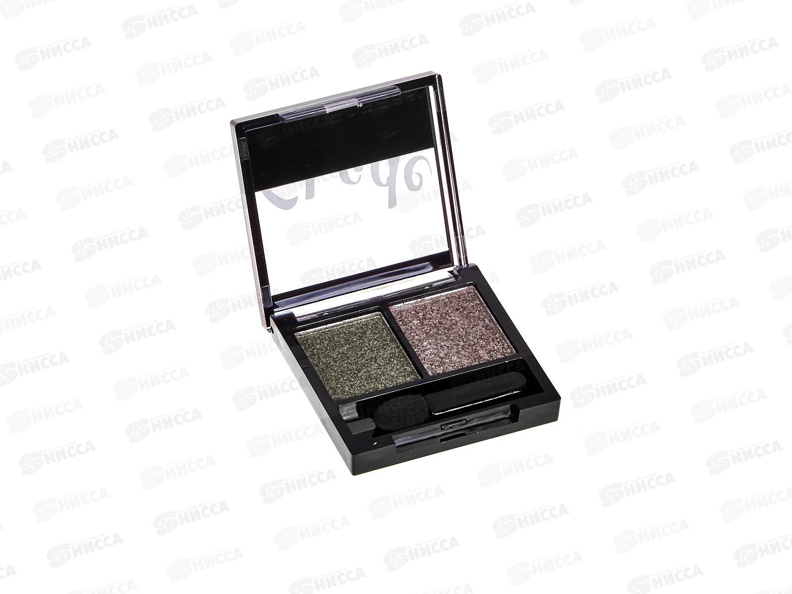 Farres Тени для век Shade 1007-09 хаки/капучино 2 цвета *6