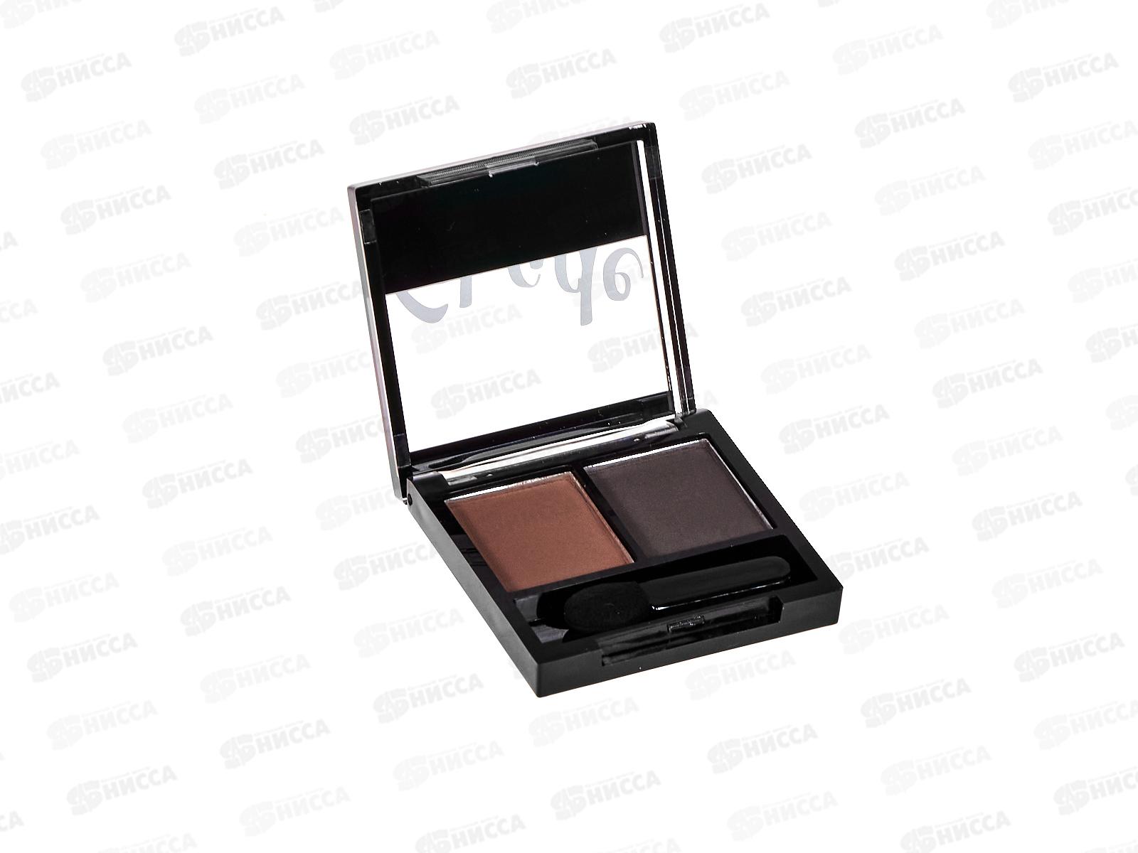 Farres Тени для век Shade 1007-12 коричневый/темно-коричнев 2 цвета *6