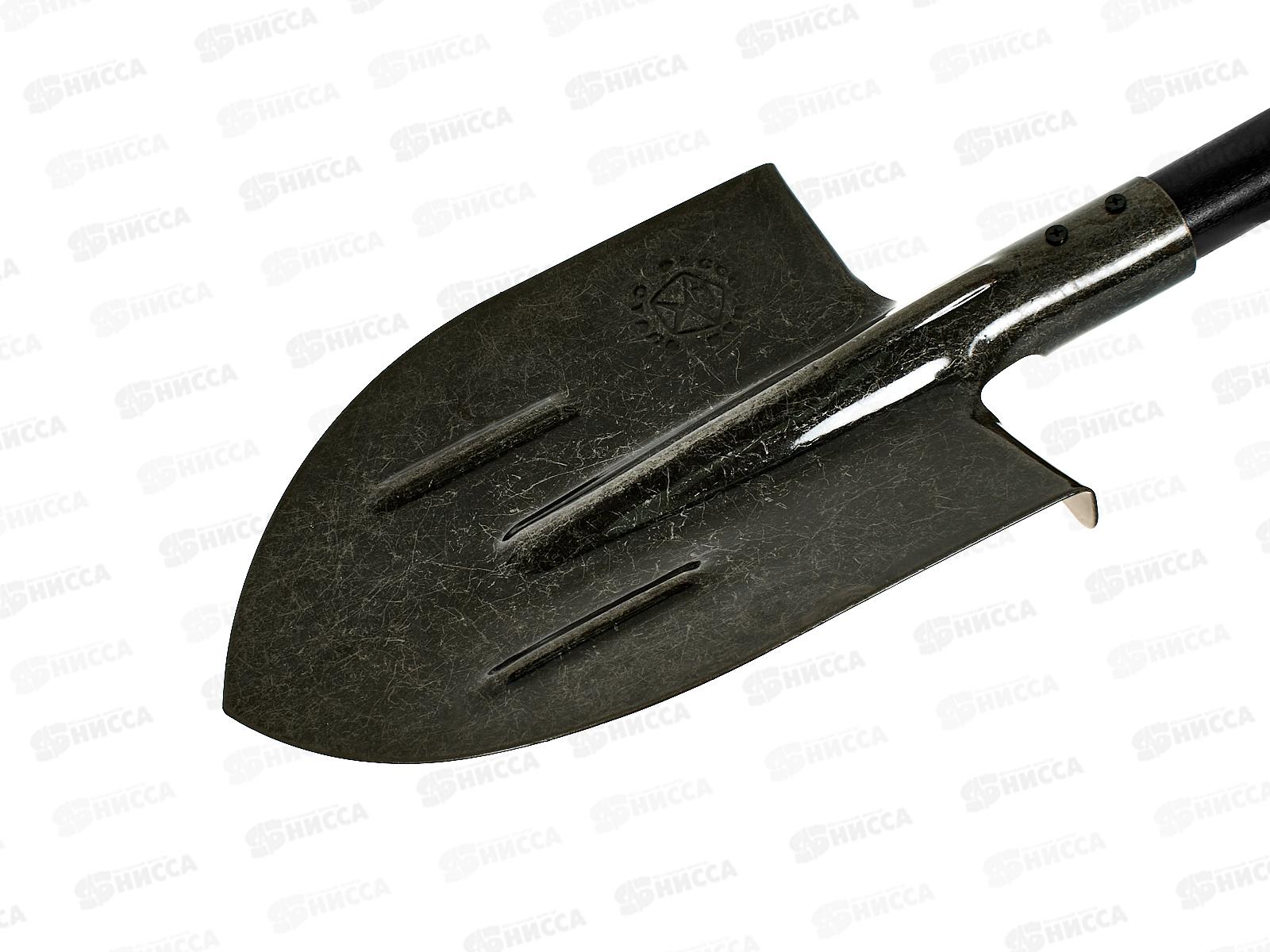 Лопата штыковая 210х270х11350мм, ребра жесткости, черенок, LUXE, 61301