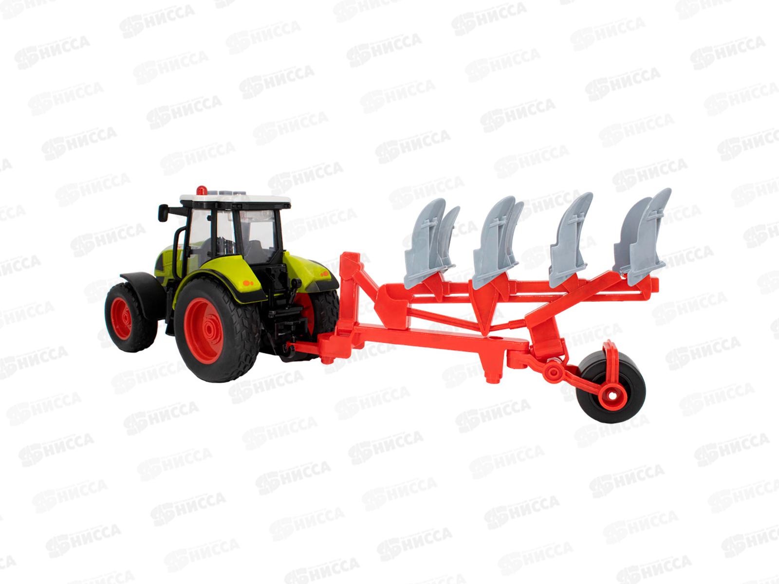 Трактор на батарейках МК900С свет, звук, FCJ0867529 в коробке