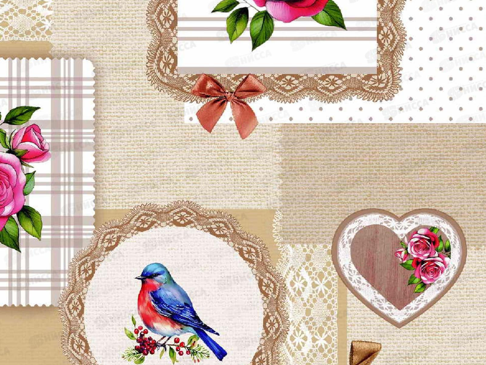 Клеенка на неткан основе ДЕКОРАМА 1,4*20м 265А