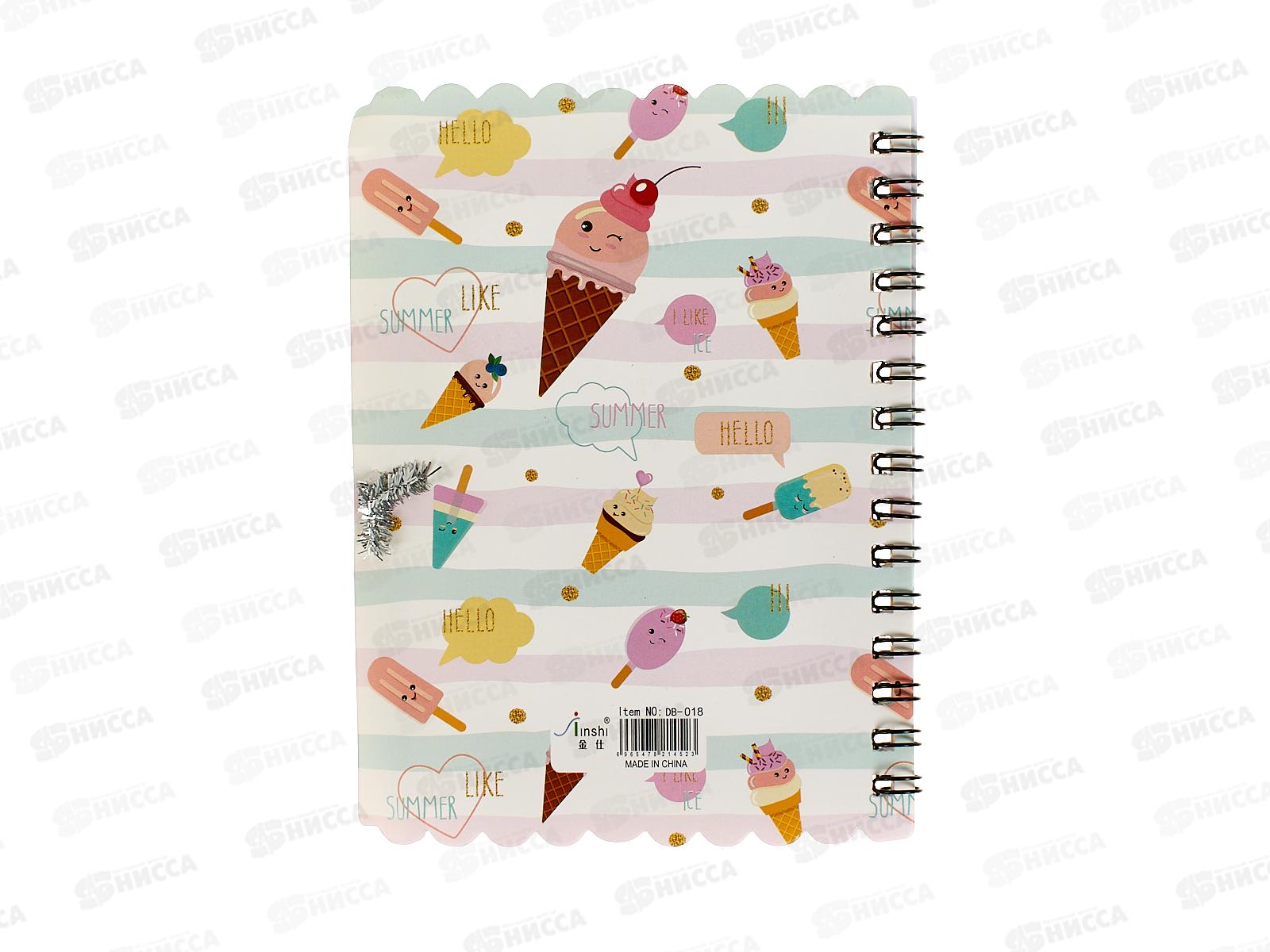 Блокнот с ручкой А6 30л. Сладости уп12/720шт Р21548-5