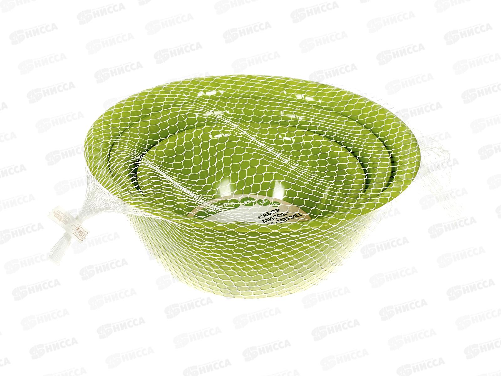 Миска-салатница Набор 0,8л,1,5л,2,5л Оливковый С141ОЛВ