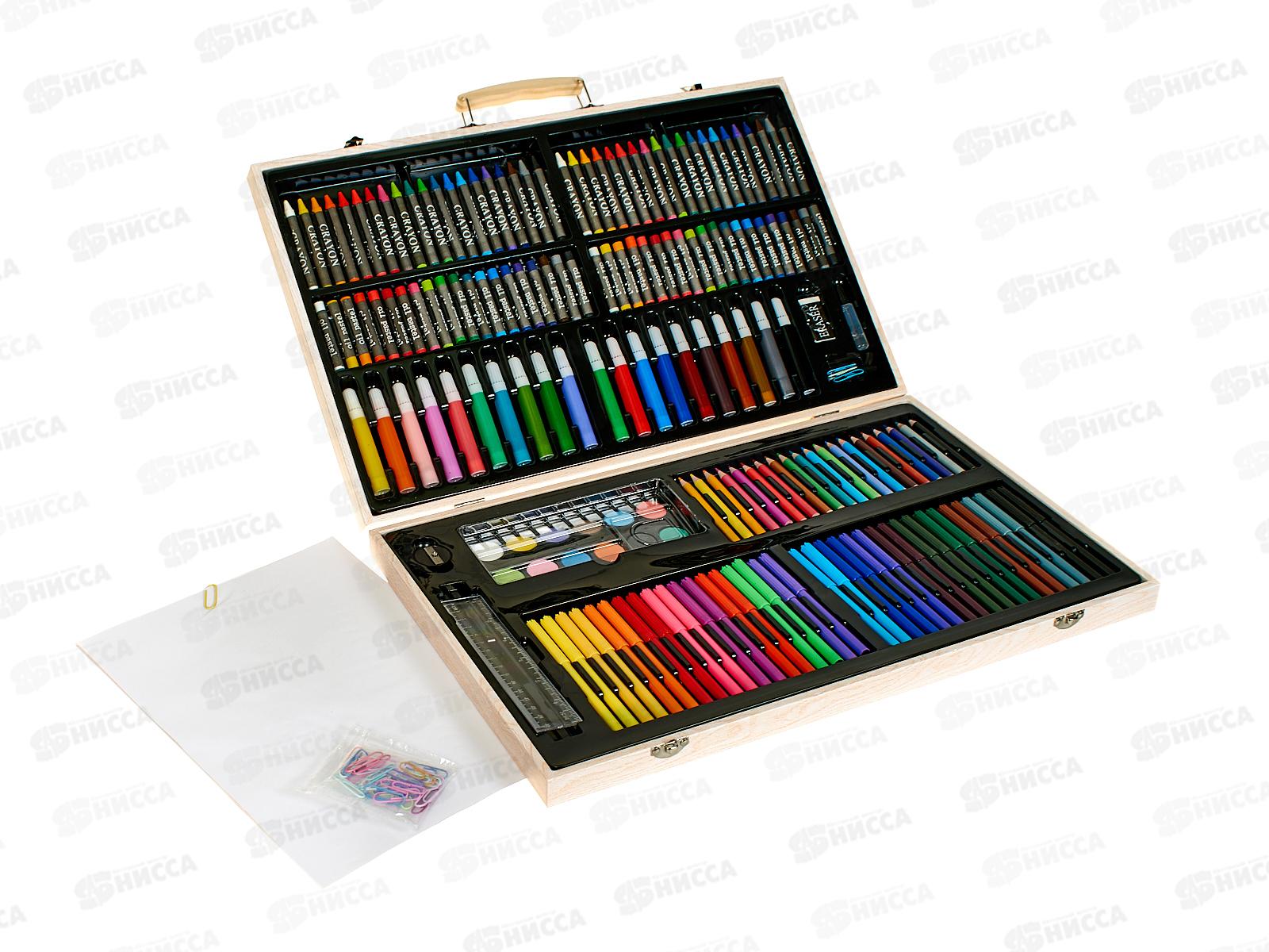 Набор для рисования &quotГраффити&quot ФВ-1459, 220пр. дерев. кейс