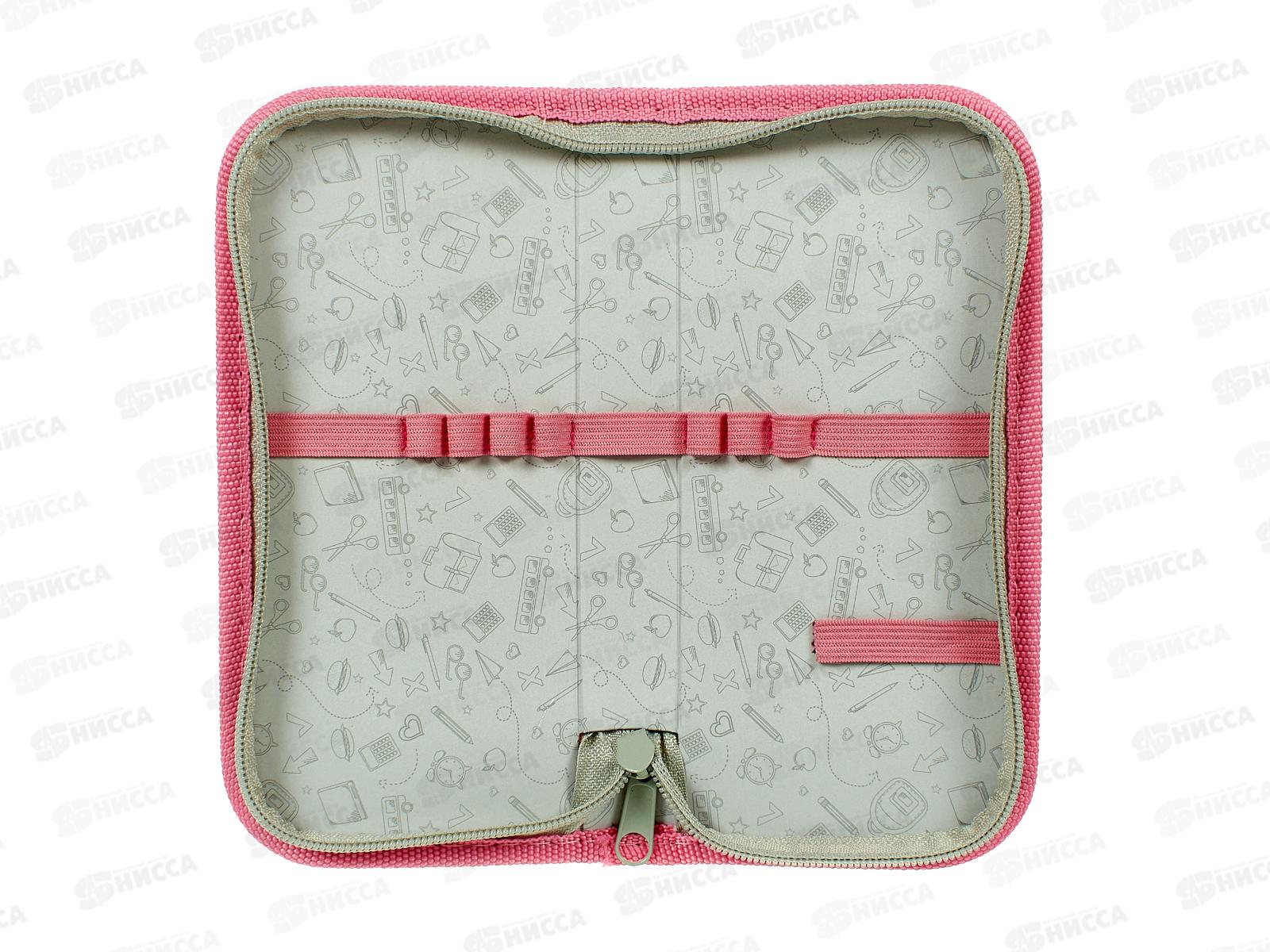 Пенал 1-секц ПП средний Мишка с телефоном, 190х90, ПН-1578  *40