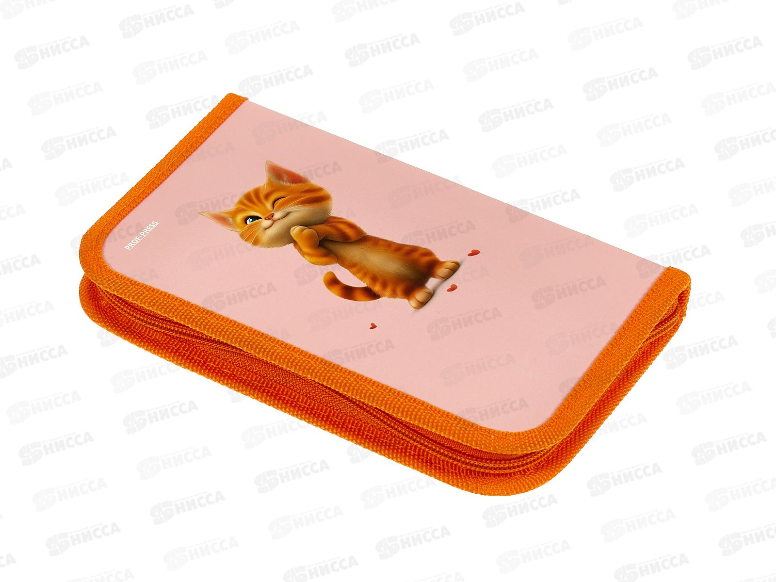 Пенал 1-секц ПП большой Кошка-балерина, 190х115, ПН-8043 *40