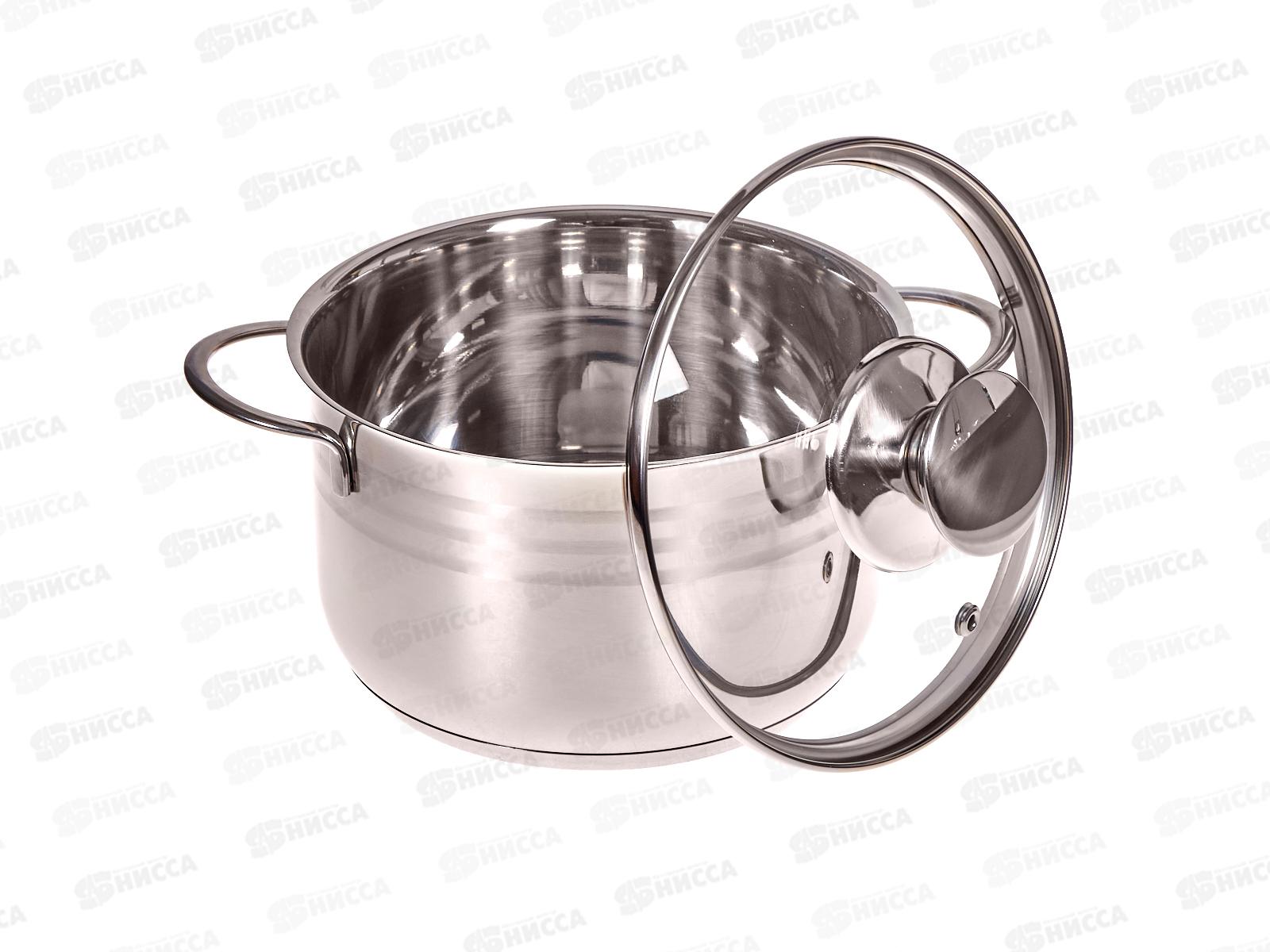 Кастрюля со стеклян крышкой Linea Bimbo vitro 2,0л 93-BIMv-06