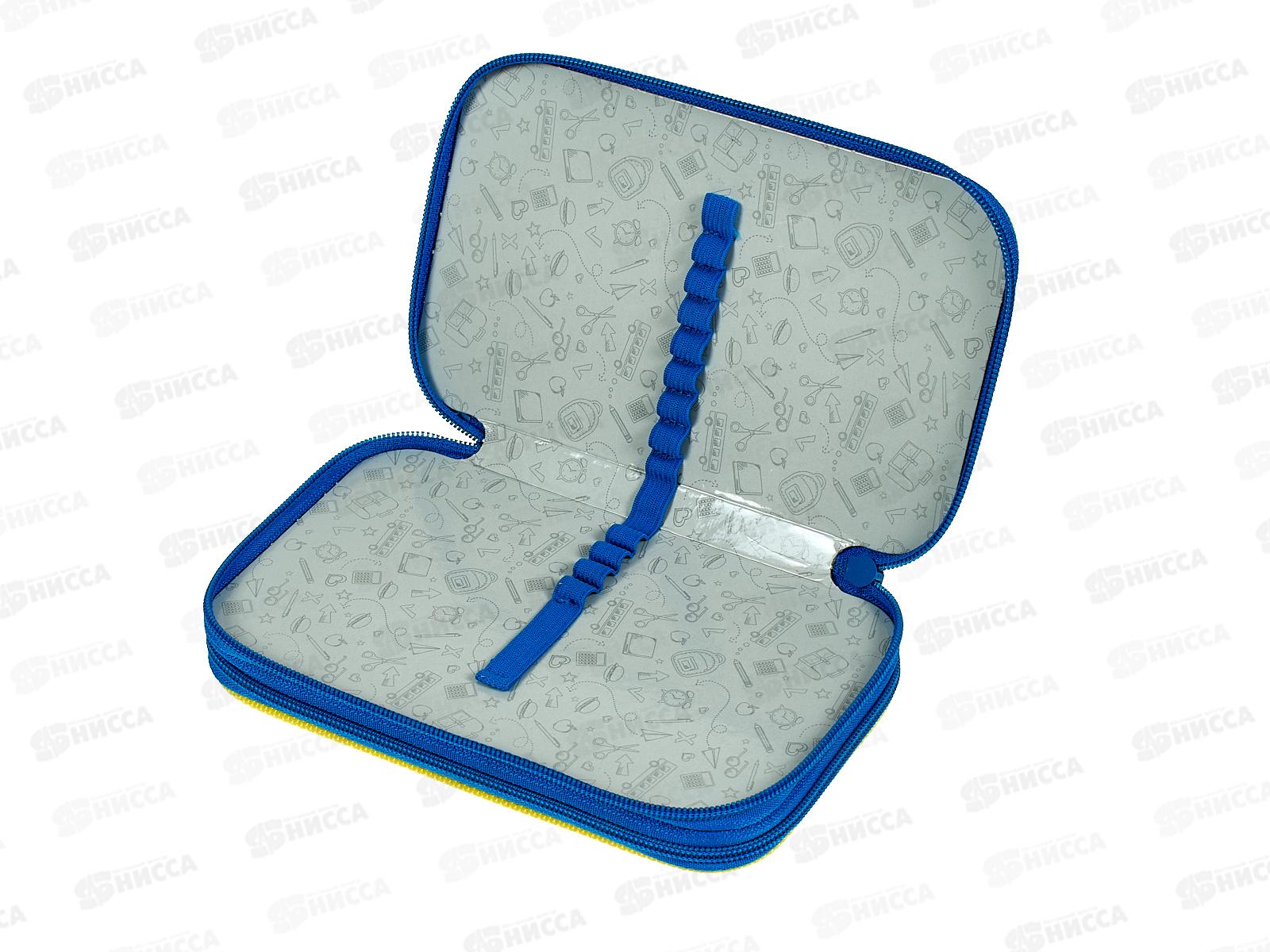 Пенал 2-секц ПП большой Кошечка на луне, 190х115, ПН-1358 *32