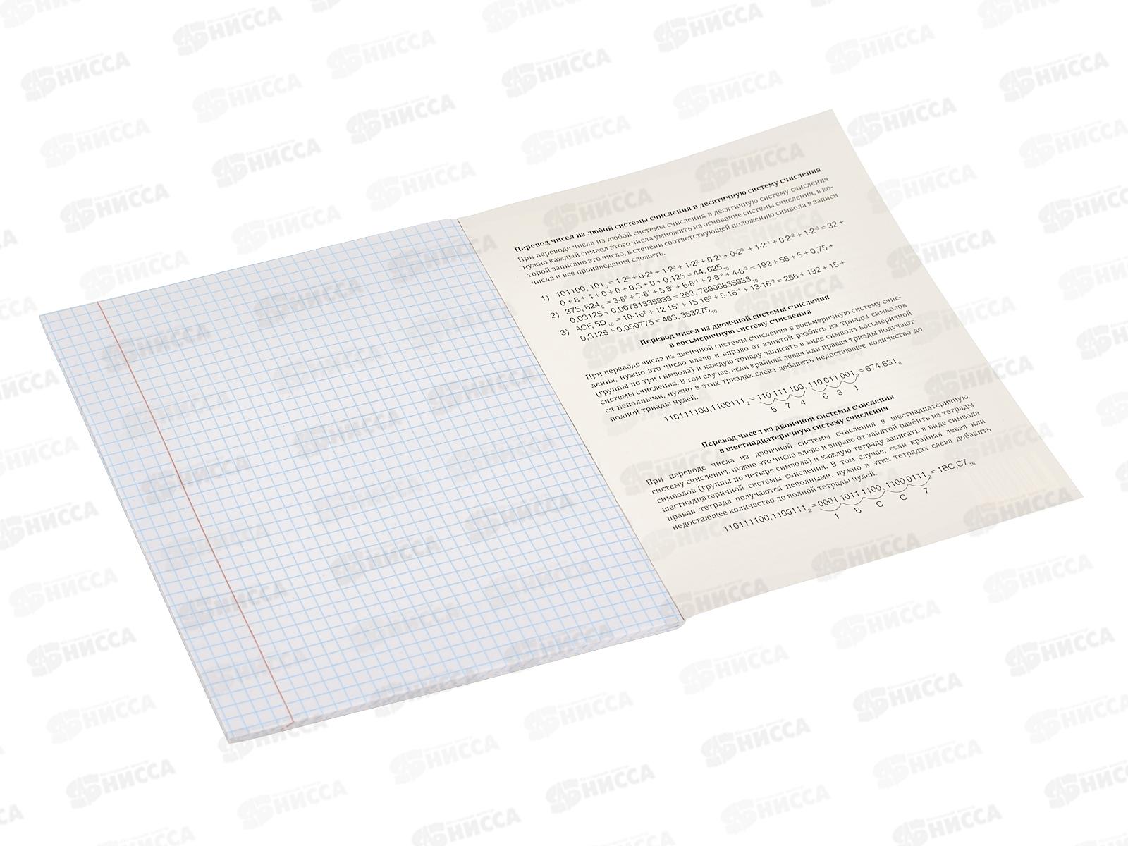 Тетрадь 48л клетка ПП &quotПРО ХВОСТ&quot Информатика, 48-2478 стандарт *10/80