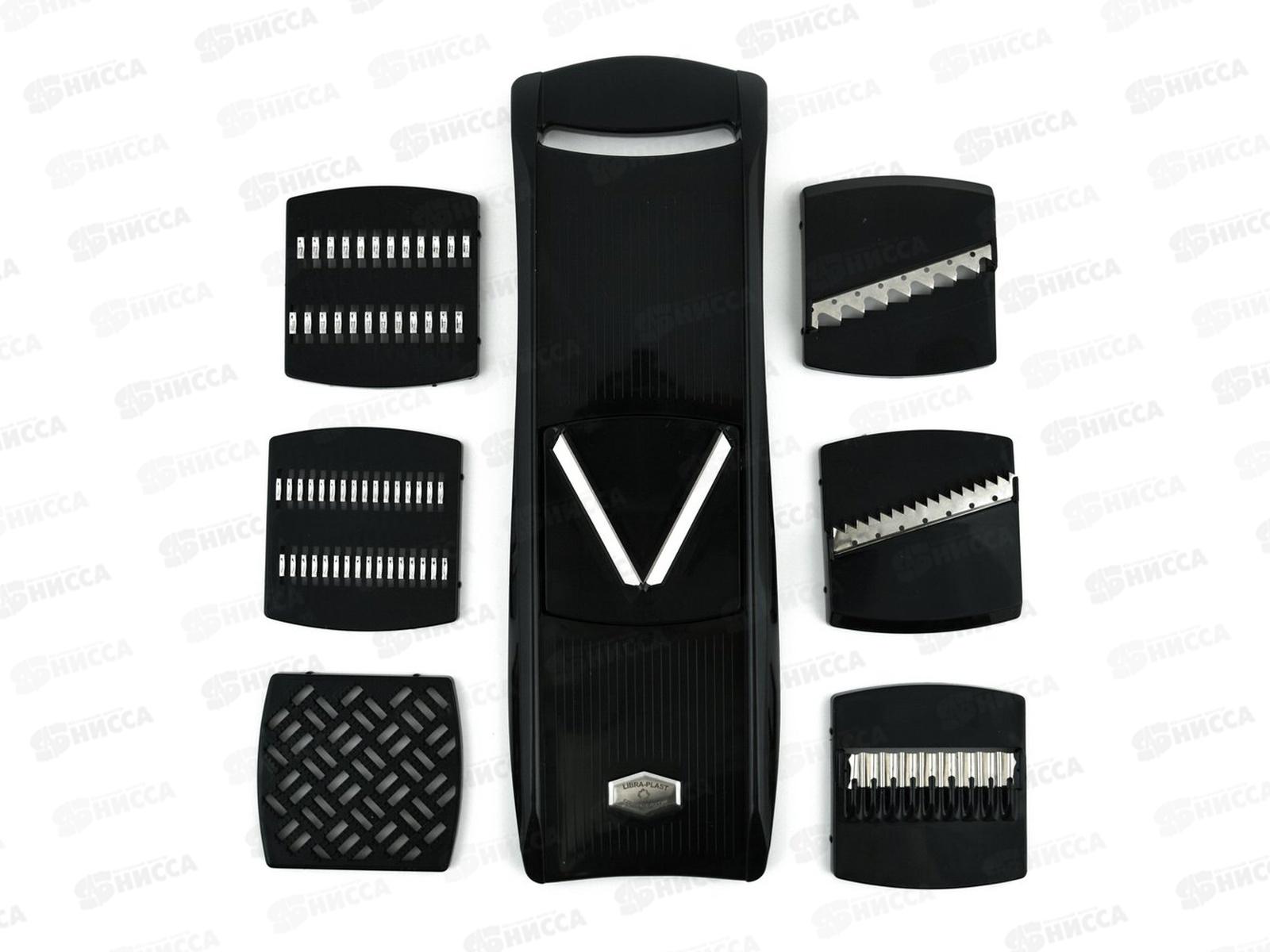 Терка с 7 насадками черная МТ76-215