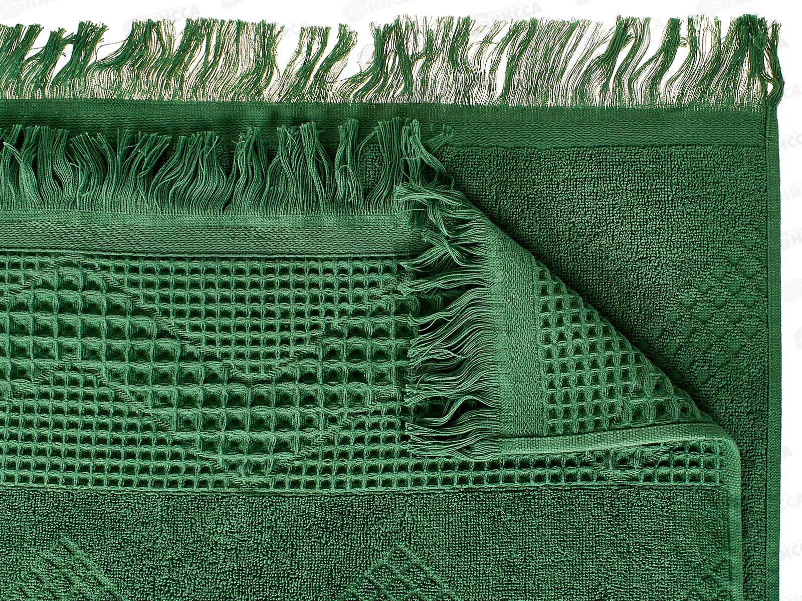 Полотенце махровое 70*130 LuxoR Криспи хвойный