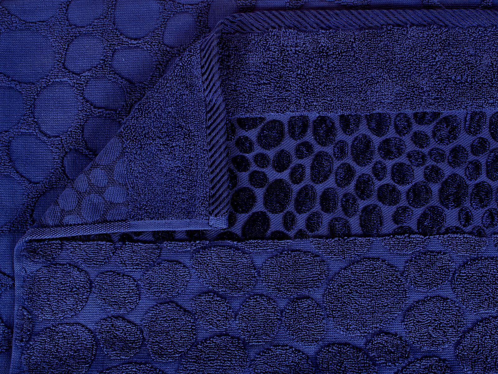 Полотенце махровое 70*130 LuxoR Коаст темно-синий