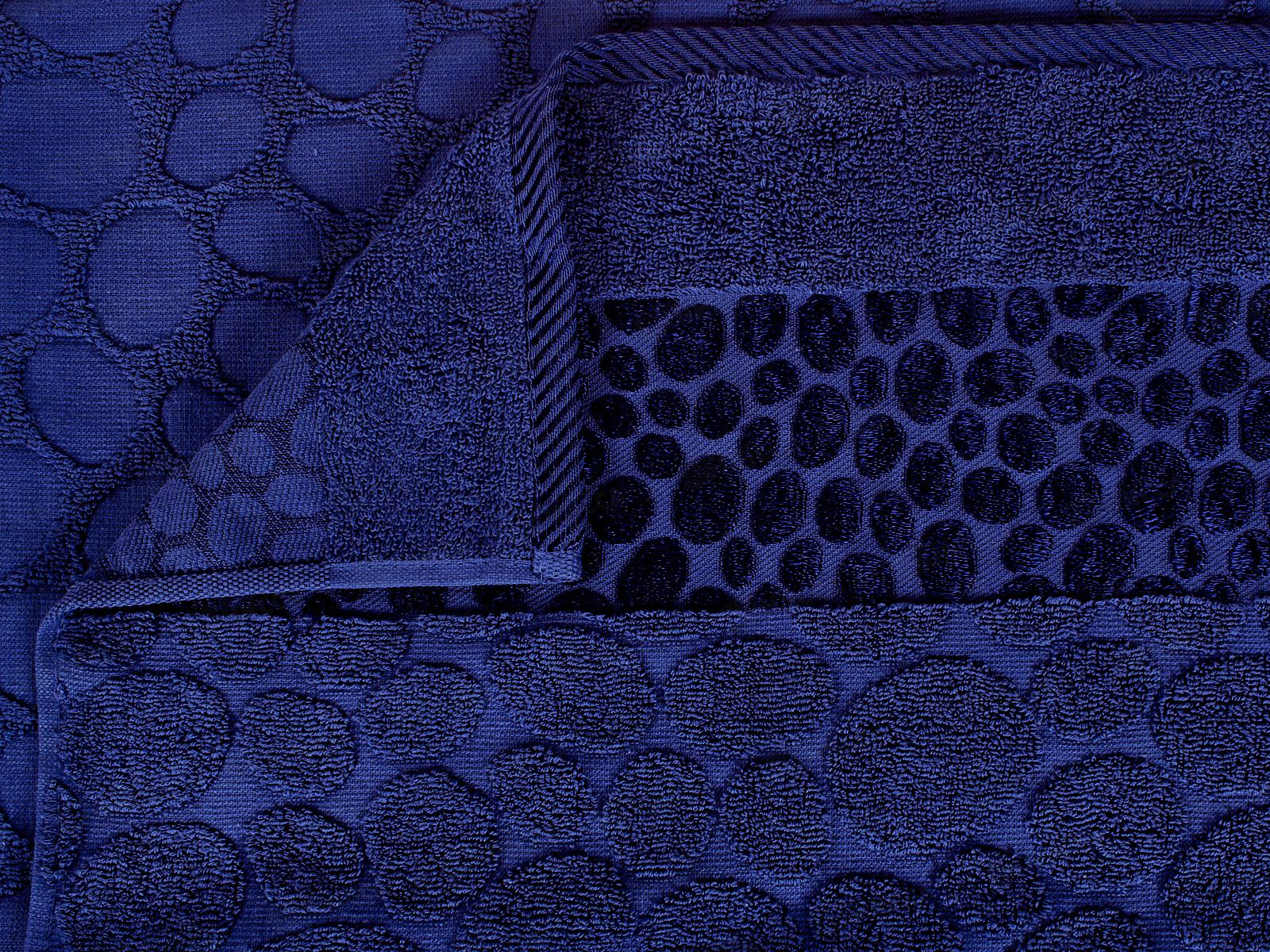 Полотенце махровое 50*90 LuxoR Коаст темно-синий