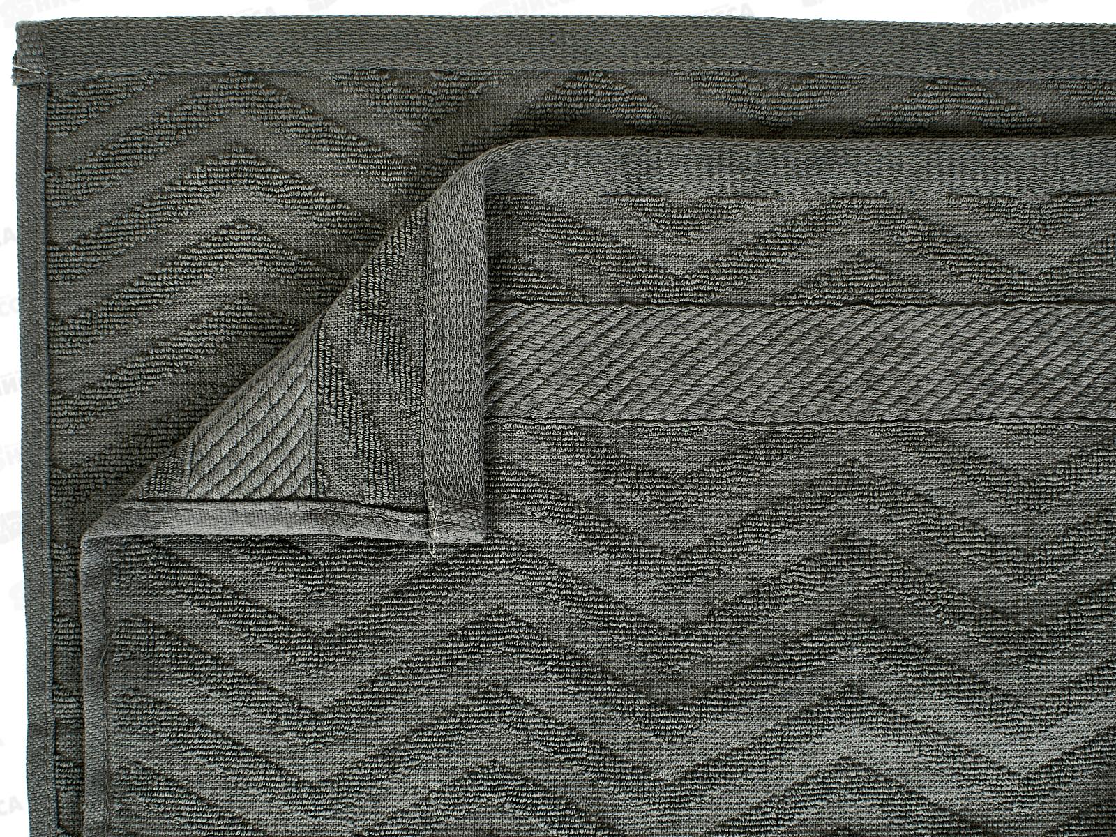 Полотенце махровое 30*60 LuxoR Пине темно-серый