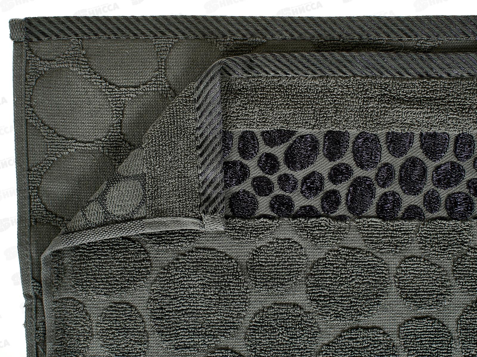 Полотенце махровое 30*60 LuxoR Коаст темно-серый