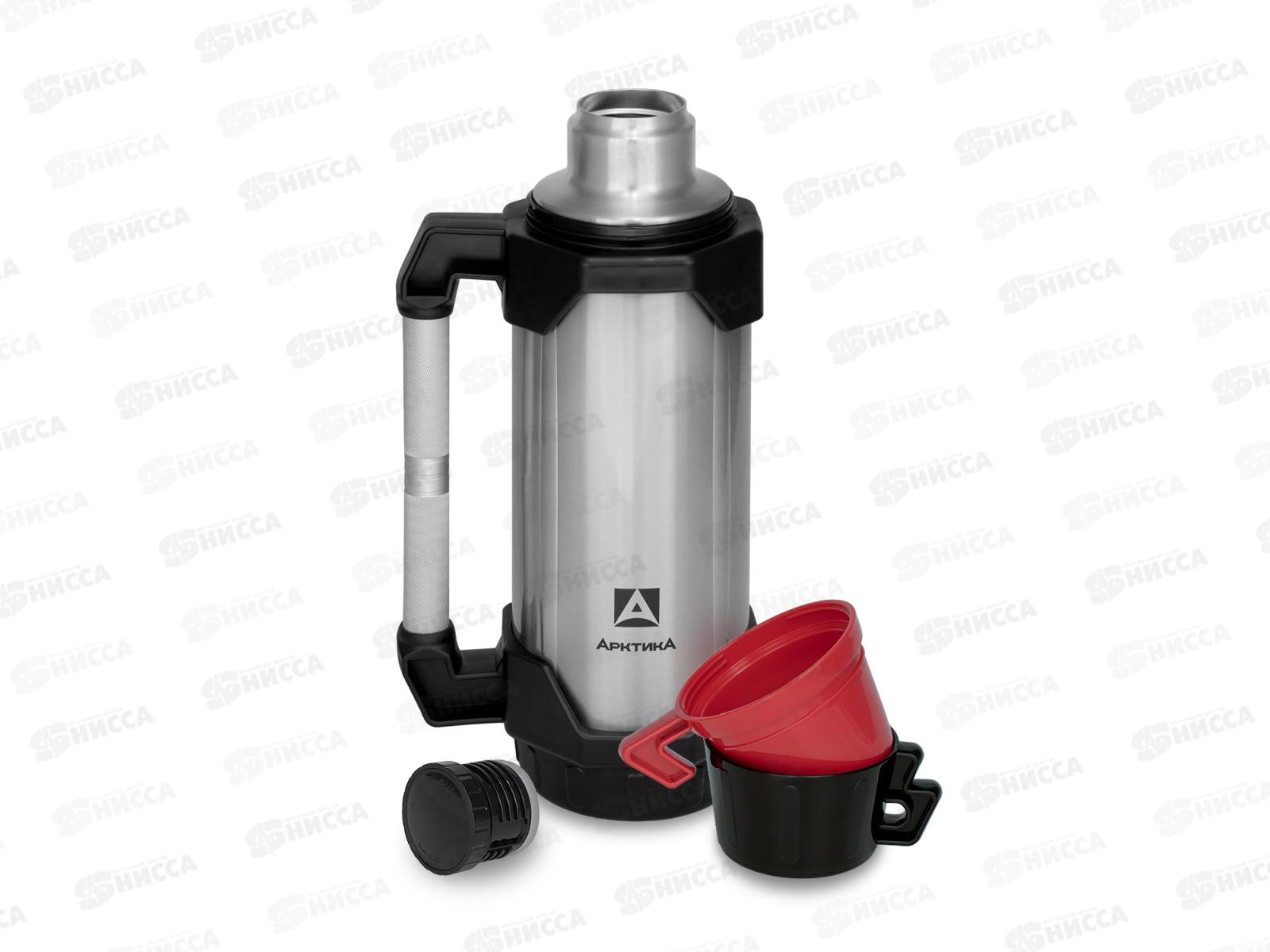 Термос 2200мл вакуумный (питьевой, красный), 110-2200 тм &quotАрктика&quot