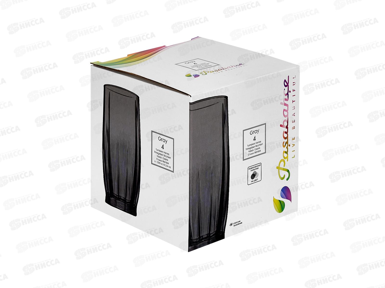 Набор стаканов Грей 4шт 320мл 42868