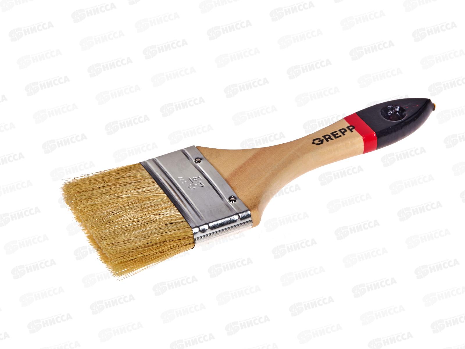 Кисть малярная 60мм дерев.ручка 200-304 *12/360