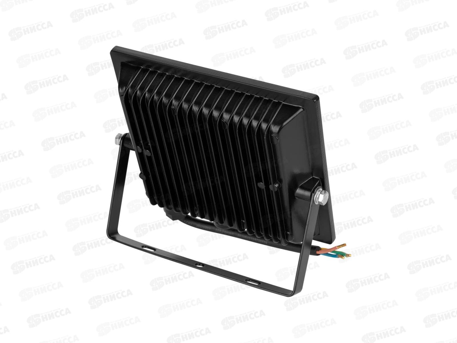 Прожектор СДО-05-070  70Вт, 5600Лм, 6500К IP65, черный, 0304 *30