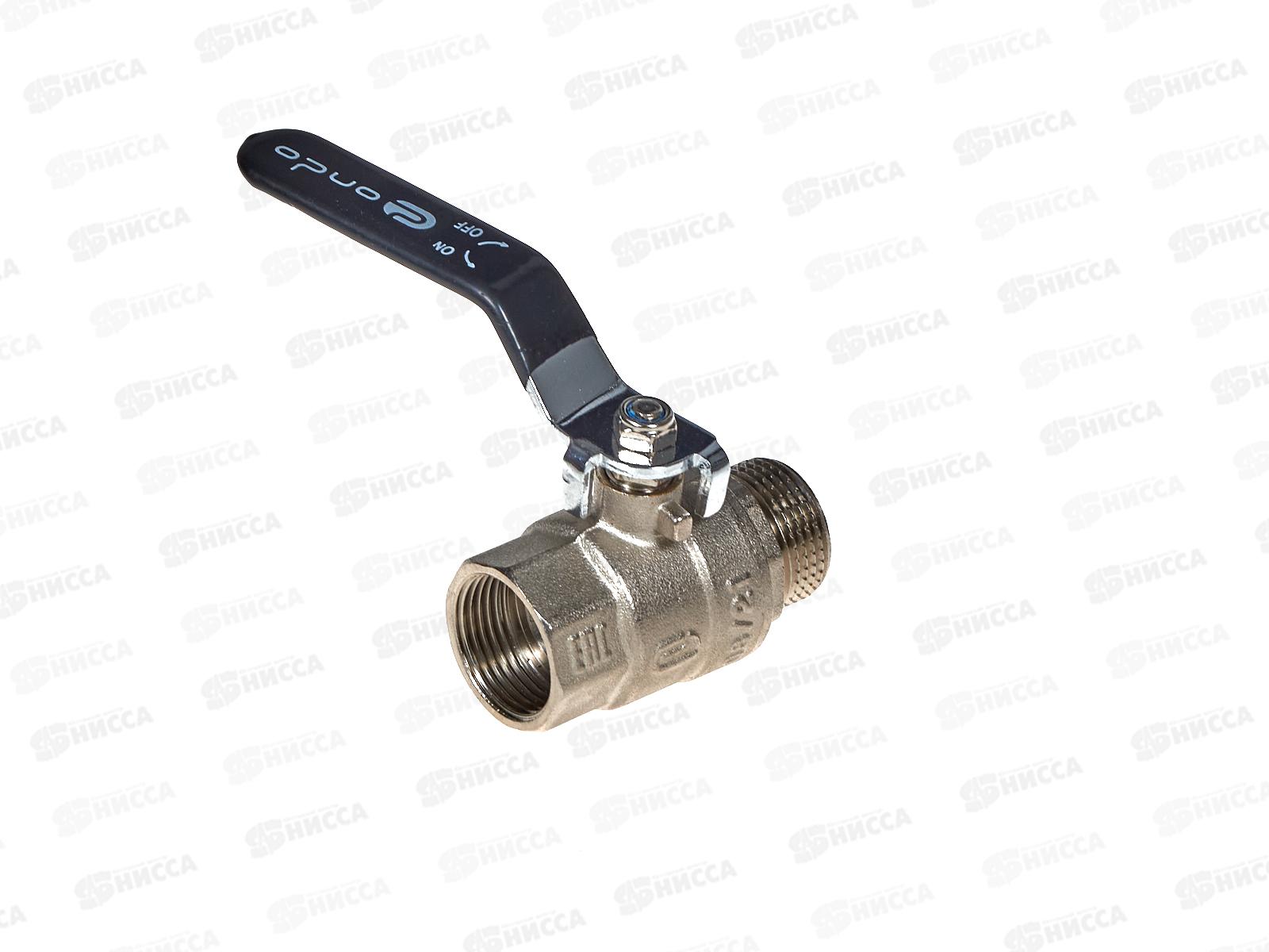 Кран шар. д/воды  3/4&quot г/ш рычаг, никель, СТМ ONDO ONFMH034