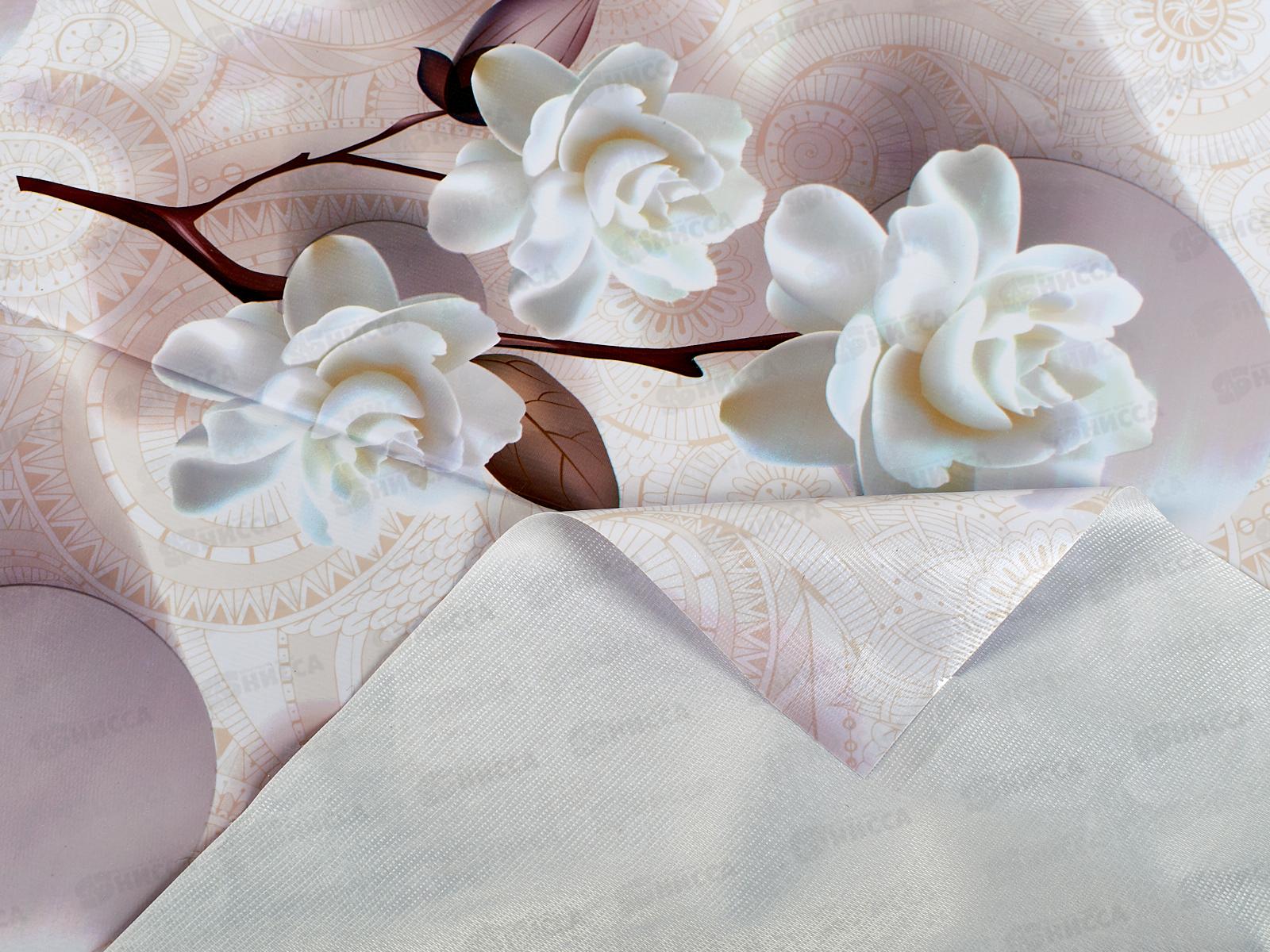 Скатерть-клеенка GRACE 1,37*1.1м тканая основа глянец 85699 *12