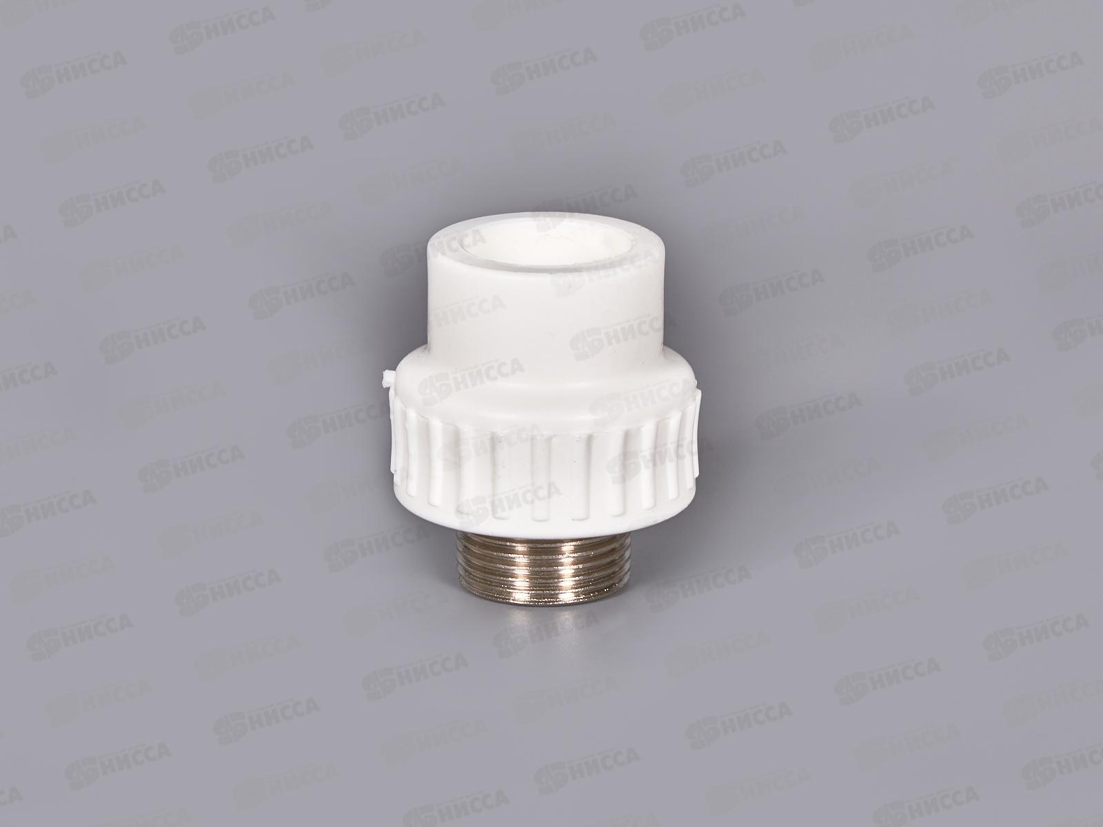 Адаптер PP-R с наружней резьбой  белый 25x3/4&quot Jakko *20/140