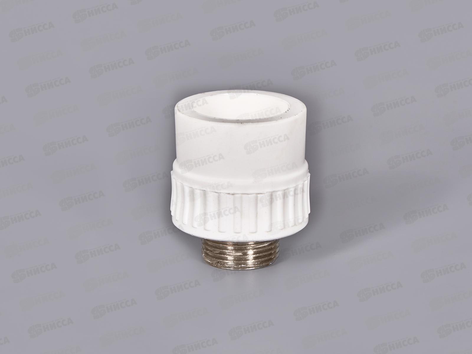 Адаптер PP-R с наружней резьбой  белый 32x3/4&quot Jakko *10/60