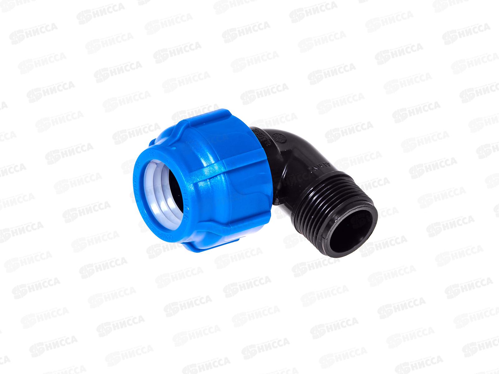 Отвод компрес. с наружней резьбой  25x3/4&quot Jakko *40/400