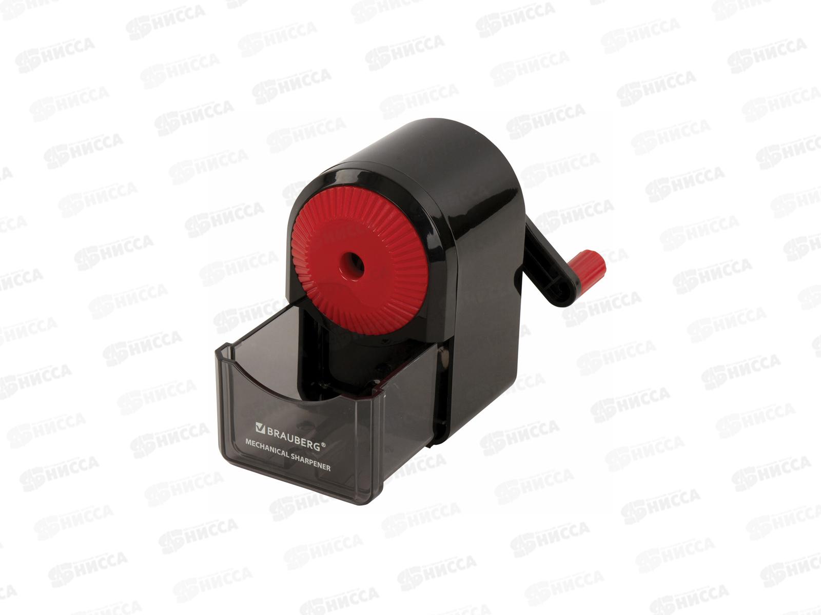 Точилка мех. BRAU Ultra корпус черно-красный, 228626 *6
