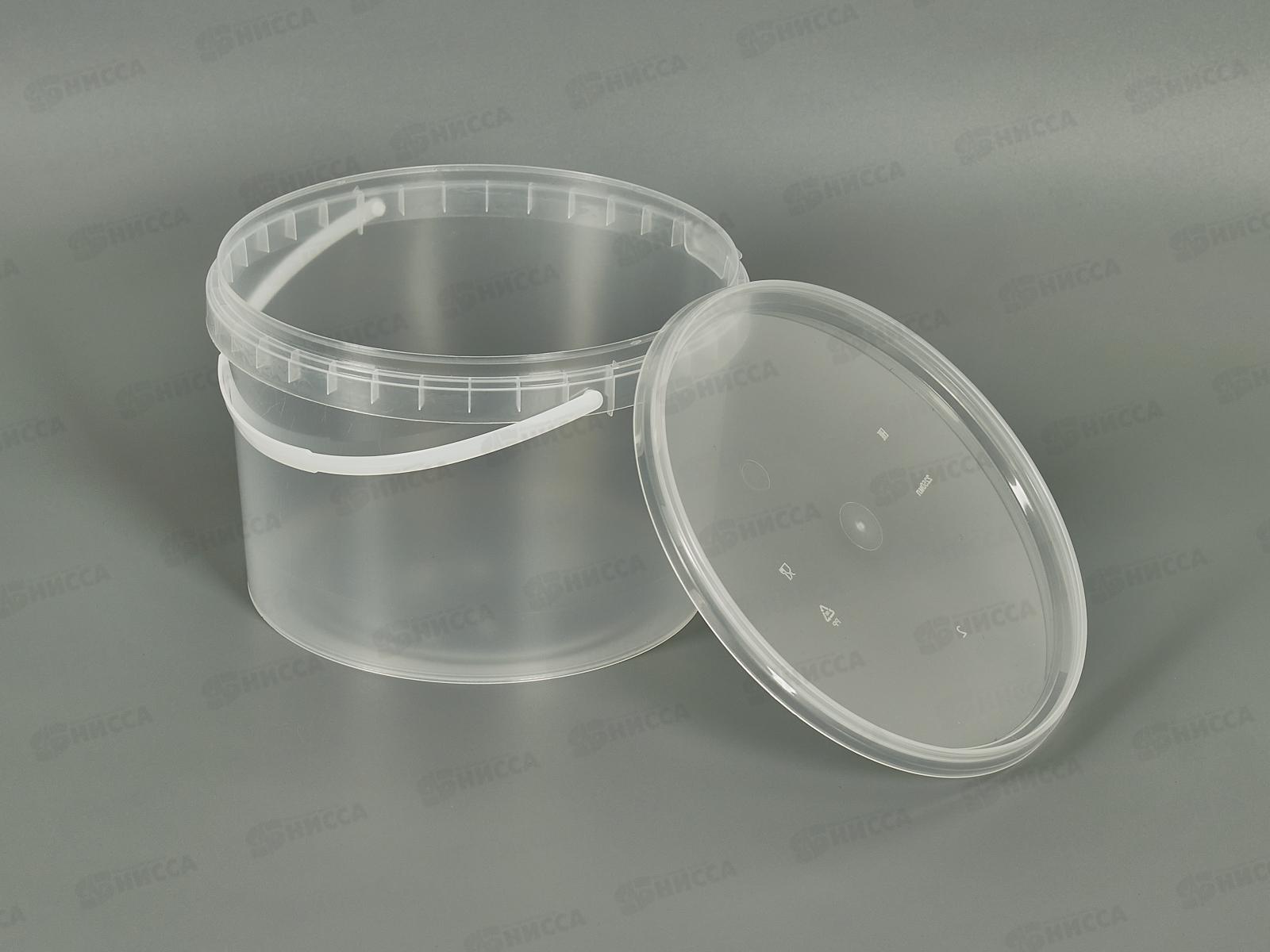 Тара литьевая Ведро 2,25л+крышка Сузун *150