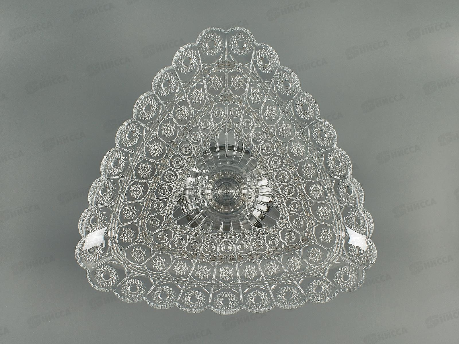 Ваза MEY-JI на ножке треугольная, S09671702W/741017