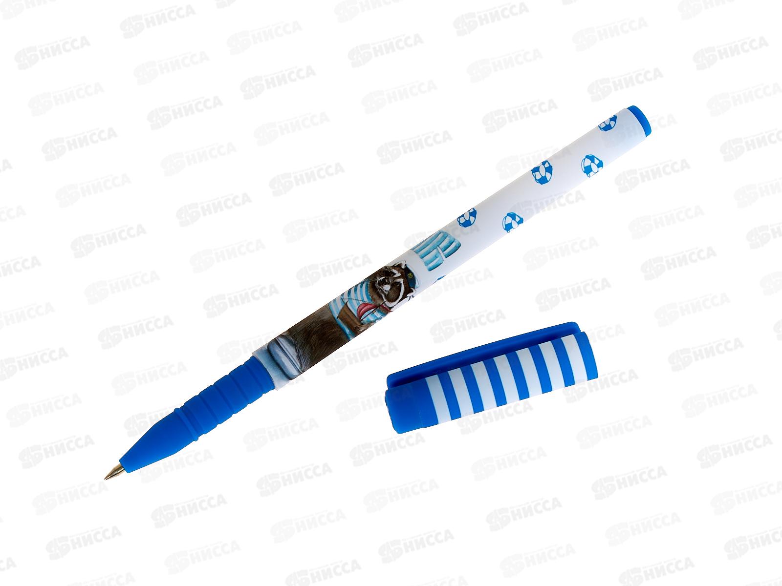 Ручка шар. B.V. FunWrite Енот-морячок, синяя, 20-0212/72 *24/288