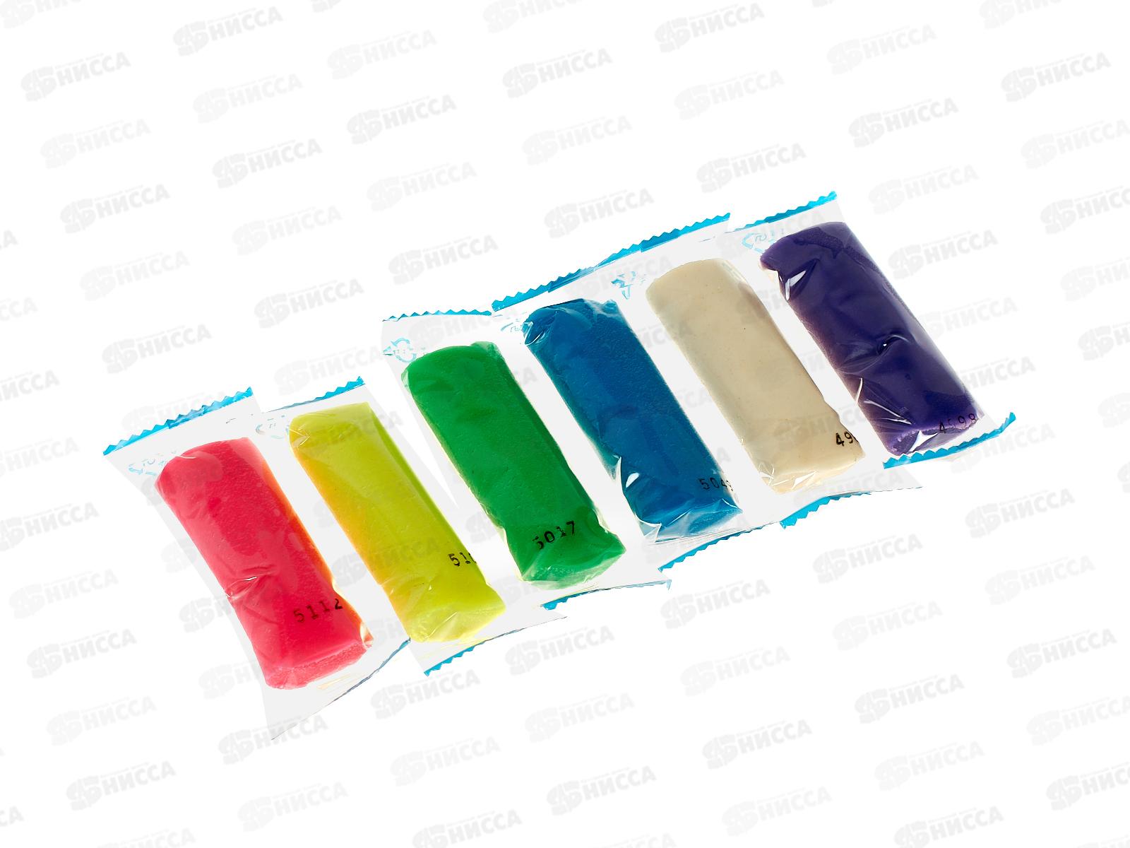 Набор для детской лепки &quotТесто-пластилин&quot 6 цветов, TA1090