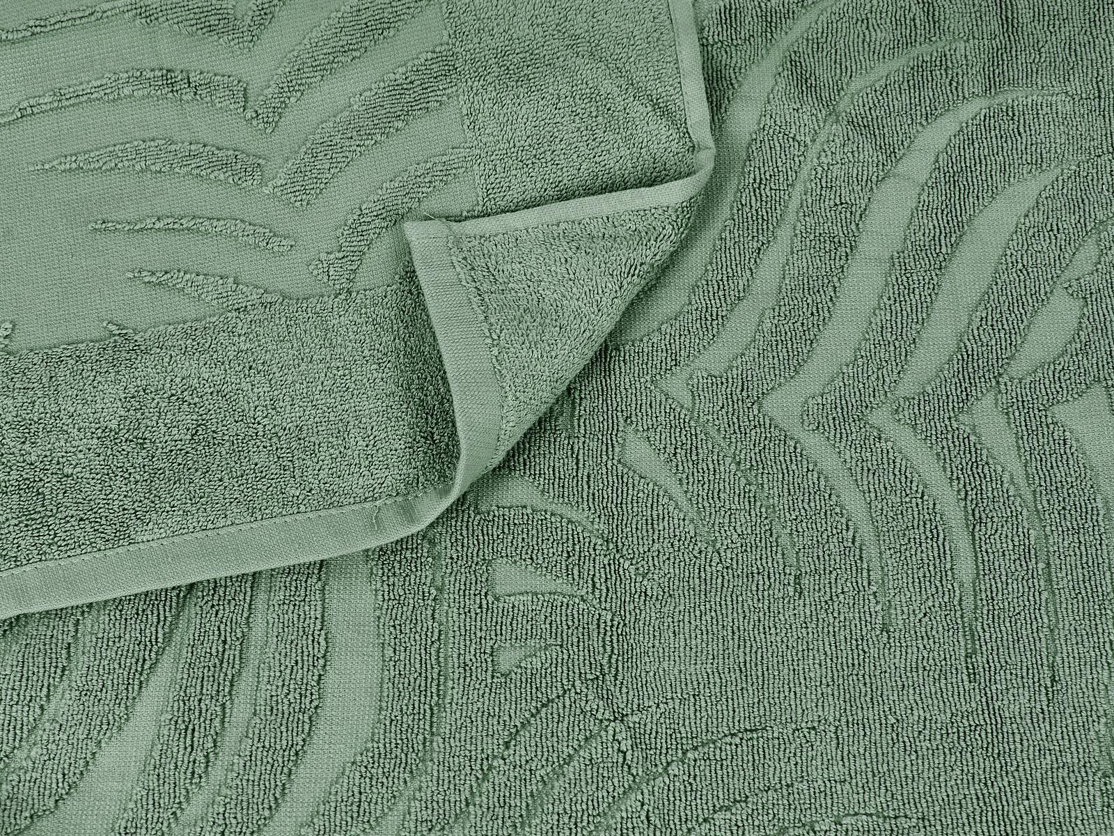 Покрывало махровое декоративное 150*220 Жаккард 04-126 серый