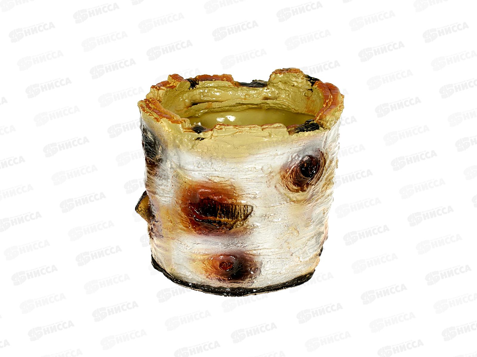 Кашпо &quotЕж в бересте&quot (120*140мм) арт.70