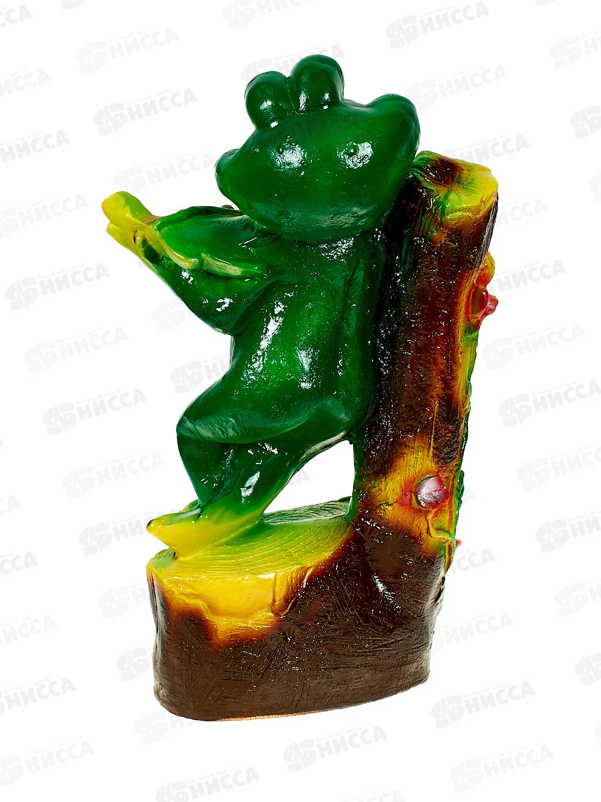 Фигура садовая из гипса &quotЛягушка со скрипкой&quot (350*220мм) арт.15