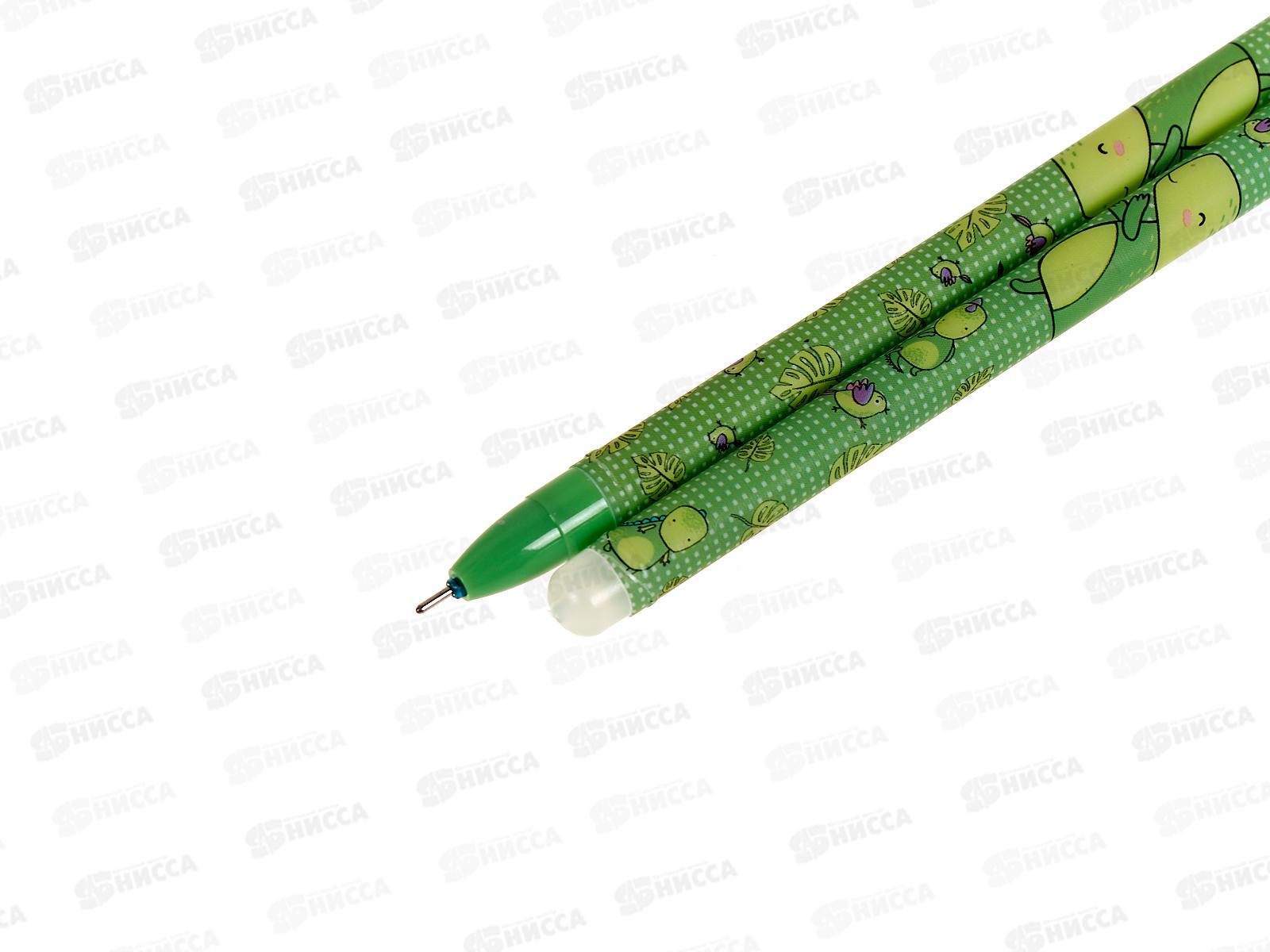 Ручка пишет-стир. BASIR  Dino синяя, гель, MC-6028  *12/144/576