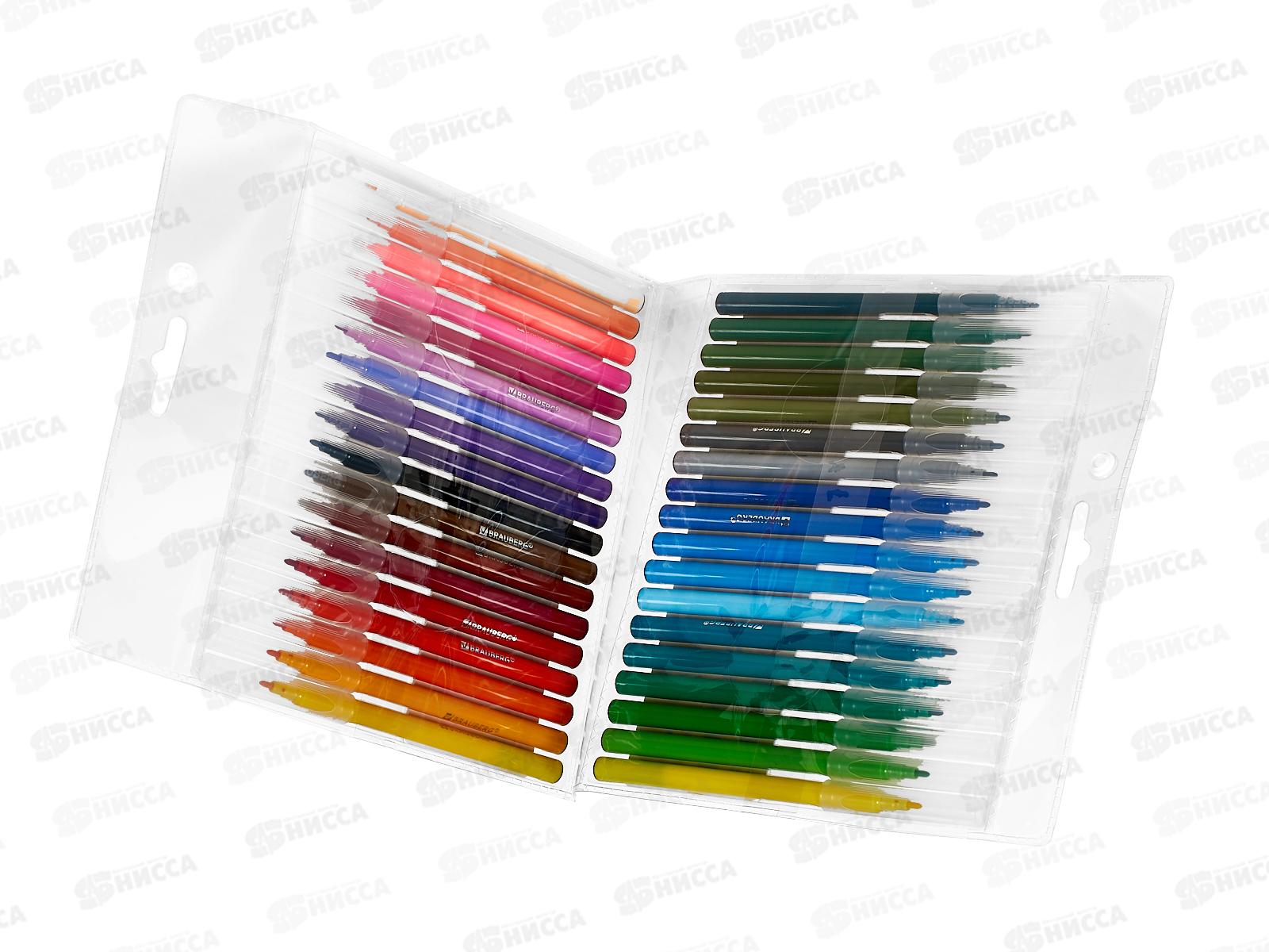 Фломастеры 36цв. BRAU классические premium,152505 *12