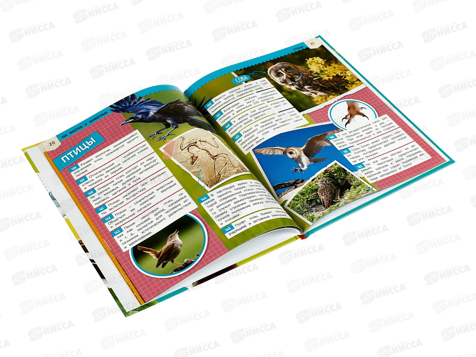 Энциклопедия 09860-7 Умка: 365 фактов о животных, 197х255мм *15