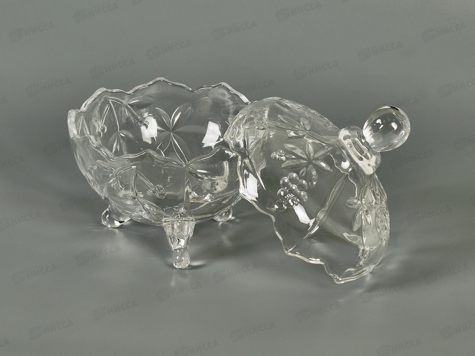 Ваза с крышкой 780гр 202414 *48