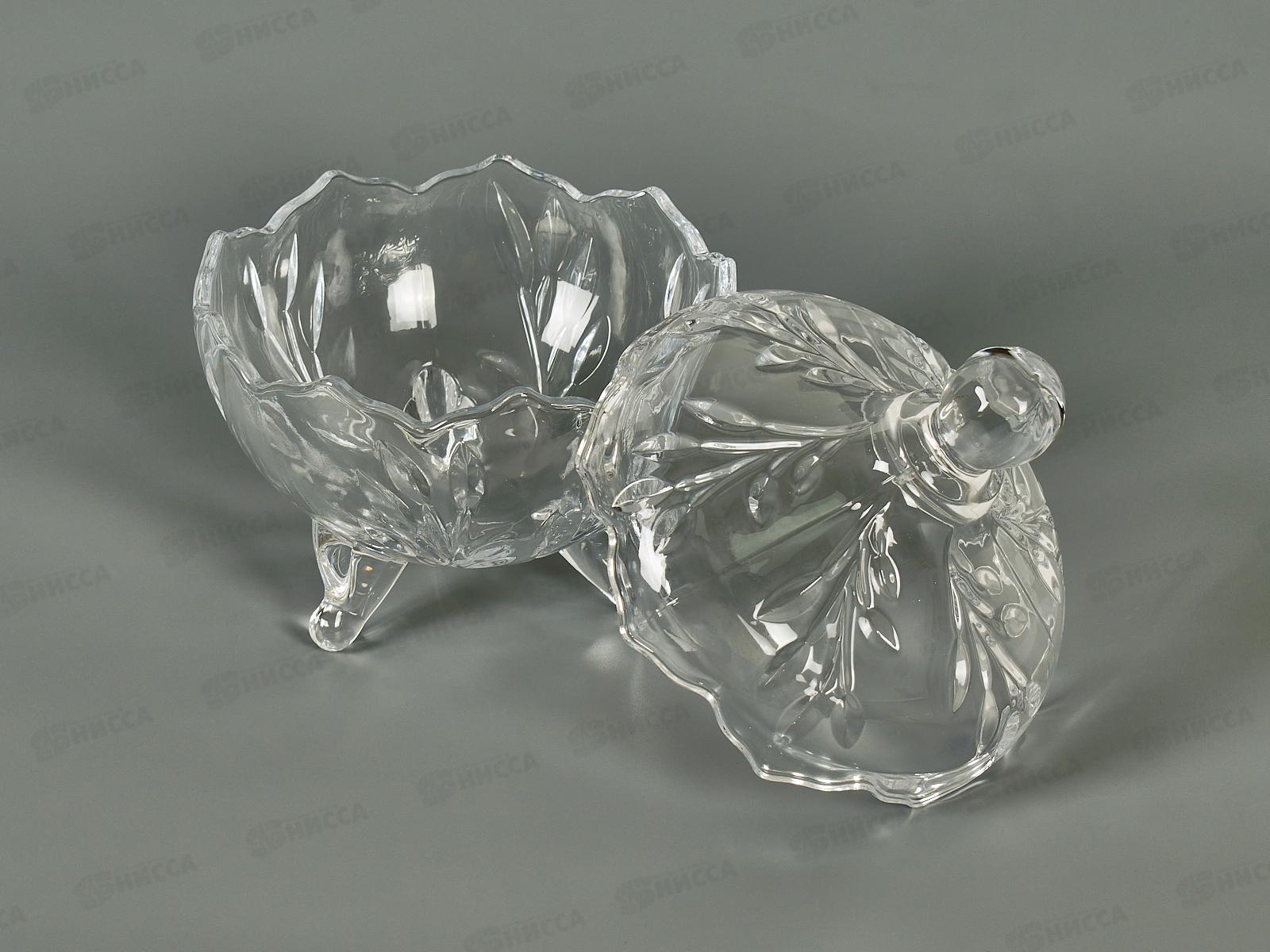 Ваза с крышкой 780гр 202415 *48