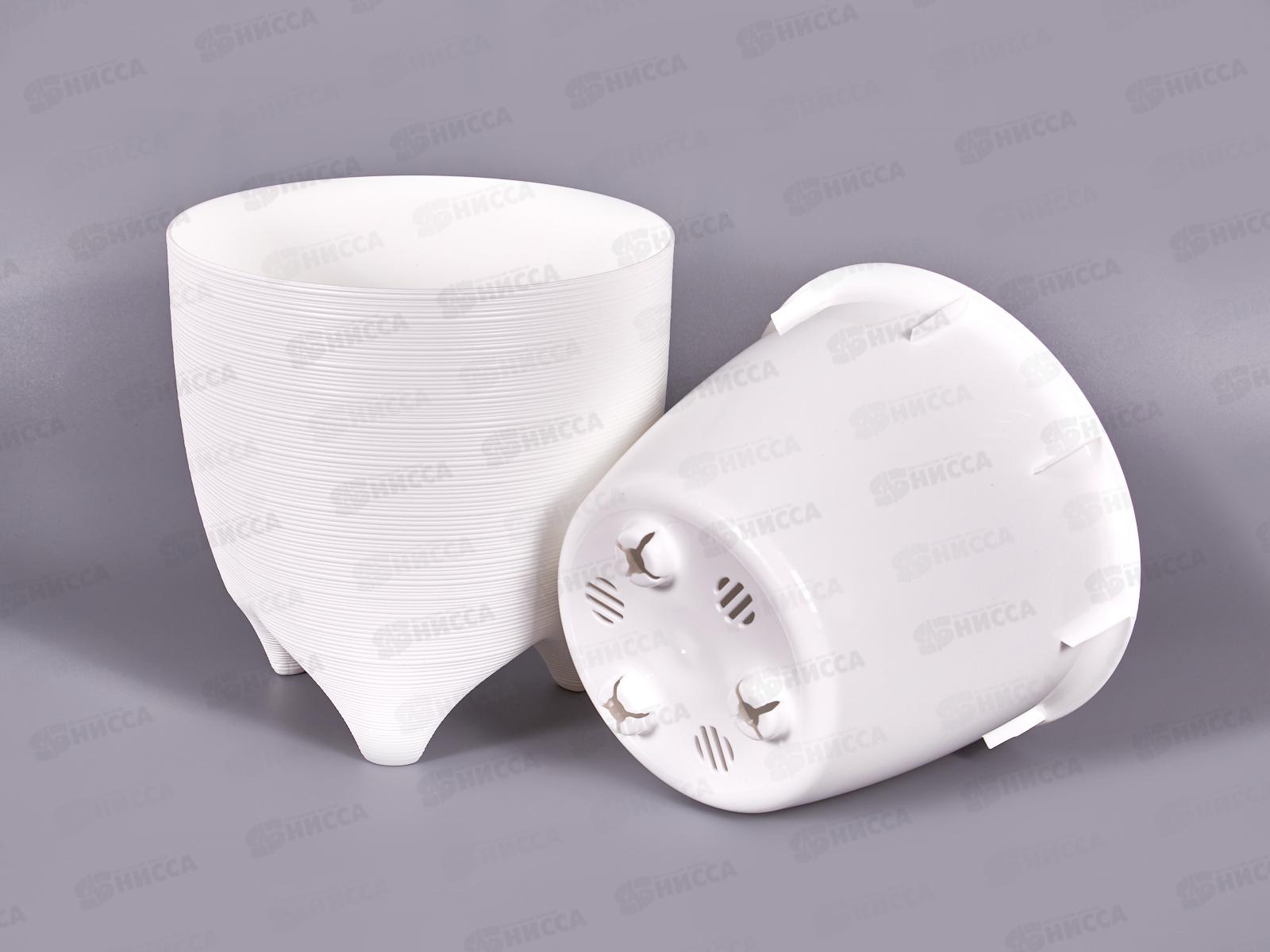 Горшок д/цветов Де Коста 2,25л Белый, д.16 н.16  *10