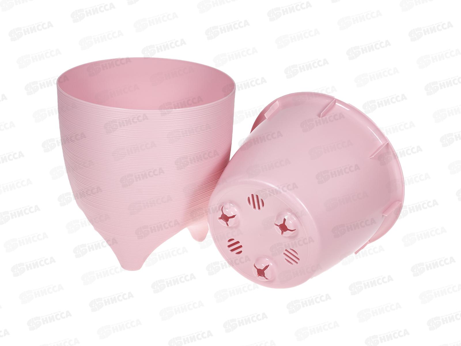 Горшок для цветов Де Коста 2,25л Розовая пудра, д.16 н.16  *10